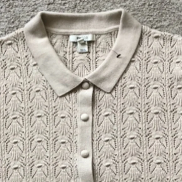 RW&CO Crocheted Top. - Picture 2 of 3